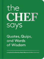 The Chef Says
