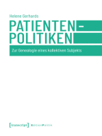 Patientenpolitiken: Zur Genealogie eines kollektiven Subjekts