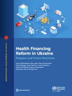 Health Financing Reform in Ukraine: Progress and Future Directions