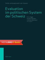 Evaluation im politischen System der Schweiz: Entwicklung, Bedeutung und Wechselwirkungen