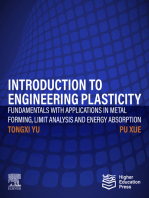 Introduction to Engineering Plasticity: Fundamentals with Applications in Metal Forming, Limit Analysis and Energy Absorption