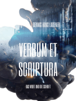 Verbum et Scriptura: Das Wort und die Schrift