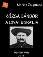 Rózsa Sándor a lovát ugratja