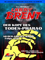 Dan Shocker's LARRY BRENT 202: Silber-Grusel-Krimi 256 – Der Kopf des Todes-Pharao