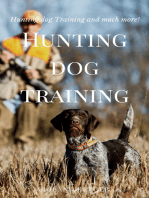 Hunting dog training