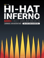 Hi-Hat Inferno - 600+ Hot Drum Beats: Anfänger/ Fortgeschrittene, 600+ MP3 Audio Datein inkl.