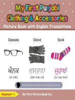 My First Punjabi Clothing & Accessories Picture Book with English Translations