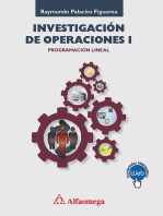 Investigación de Operaciones I