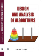 Design and Analysis of Algorithms: 1, #1