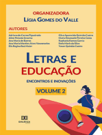 Letras e educação: encontros e inovações: Volume 2