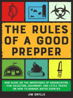 The Rules of a Good Prepper