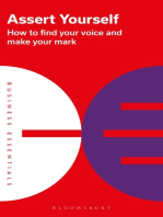 Assert Yourself: How to find your voice and make your mark