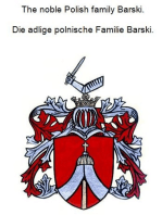 The noble Polish family Barski. Die adlige polnische Familie Barski.