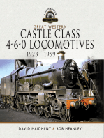 Great Western Castle Class 4-6-0 Locomotives – 1923 - 1959