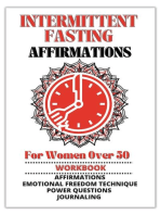 Intermittent Fasting Affirmations Workbook For Women Over 50