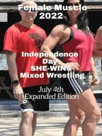 Female Muscle 2022 Independence Day SHE-WINS Mixed Wrestling