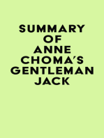 Summary of Anne Choma's Gentleman Jack