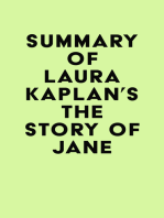 Summary of Laura Kaplan's The Story of Jane