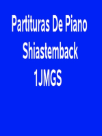 Partituras De Piano Shiastemback 1JMGS: Libro De Partituras De Piano