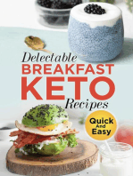 Delectable Breakfast Keto Recipes Quick And Easy