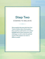 Step Two: Coming to Believe