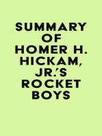 Summary of Homer H. Hickam, Jr.'s Rocket Boys