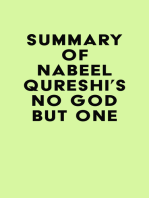 Summary of Nabeel Qureshi's No God but One