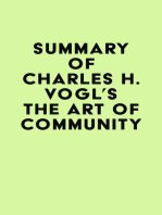 Summary of Charles H. Vogl's The Art of Community