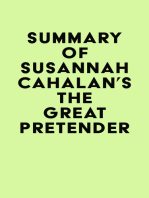 Summary of Susannah Cahalan's The Great Pretender