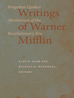 Writings of Warner Mifflin: Forgotten Quaker Abolitionist of the Revolutionary Era