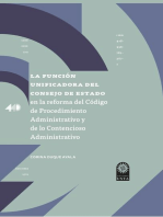 La función unificadora del Consejo de Estado en la reforma del Código de Procedimiento Administrativo y de lo Contencioso Administrativo