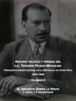 El impuesto sobre la renta: 1 carta y 5 reportajes: Archivo Político y Privado del Lic. Teodoro Picado Michalski, #9