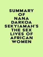 Summary of Nana Darkoa Sekyiamah's The Sex Lives of African Women