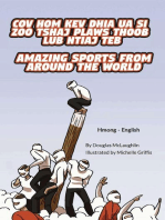 Amazing Sports from Around the World (Hmong-English)