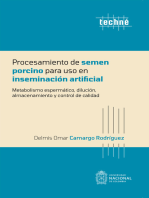 Procesamiento de semen porcino para uso en inseminación artificial