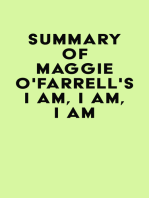 Summary of Maggie O'Farrell's I Am, I Am, I Am