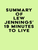 Summary of Lew Jennings's 19 Minutes to Live