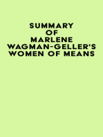 Summary of Marlene Wagman-Geller's Women of Means
