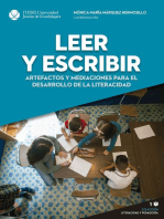 Leer y escribir.