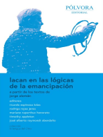 Lacan en las lógicas de la emancipación: A partir de los textos de Jorge Aleman