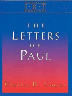 The Letters of Paul: Interpreting Biblical Texts Series