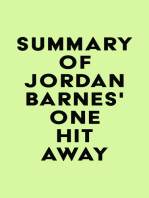 Summary of Jordan Barnes's One Hit Away