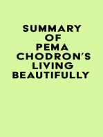 Summary of Pema Chödrön's Living Beautifully