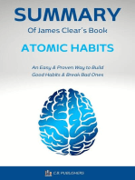 Summary of James Clear ́s Book Atomic Habits