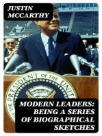 Modern Leaders: Being a Series of Biographical Sketches