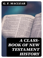 A Class-Book of New Testament History