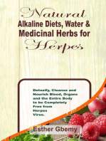 Natural Alkaline Diets, Water & Medicinal Herbs for Herpes