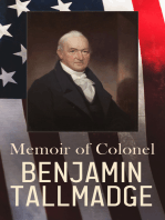 Memoir of Colonel Benjamin Tallmadge: The Account of the American Revolution