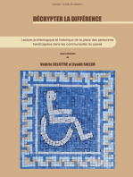 Décrypter la différence: Lecture archéologique et historique de la place des personnes handicapées dans les communautés du passé