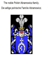 The noble Polish Abramowicz family. Die adlige polnische Familie Abramowicz.